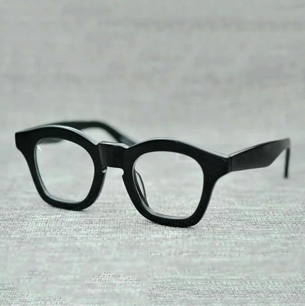 Unisex thick frames glasses